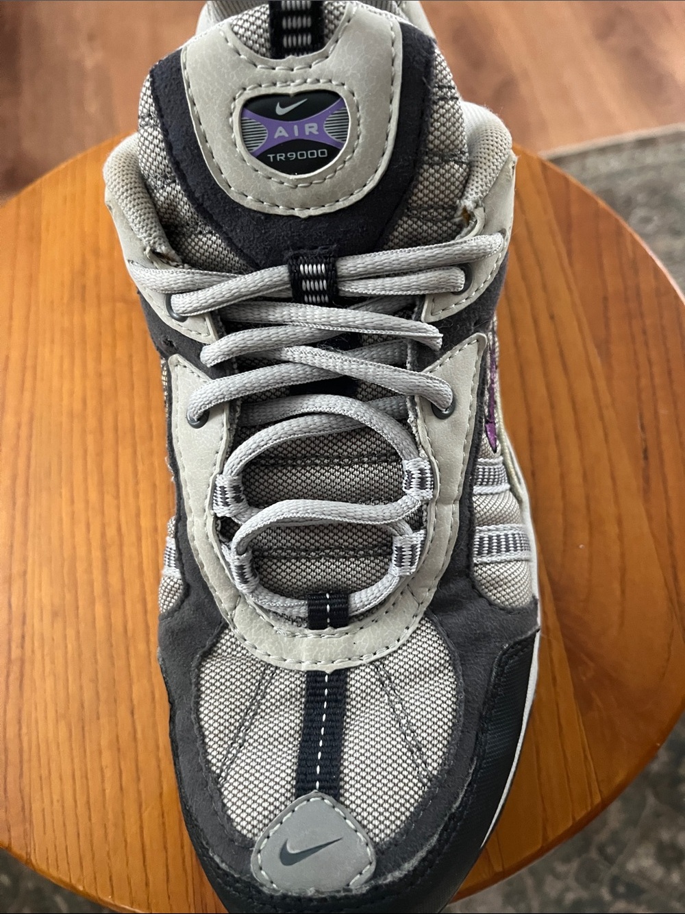 Nike women’s Black, Gray and Purple Air TN Sneakers - Picture 5 of 8